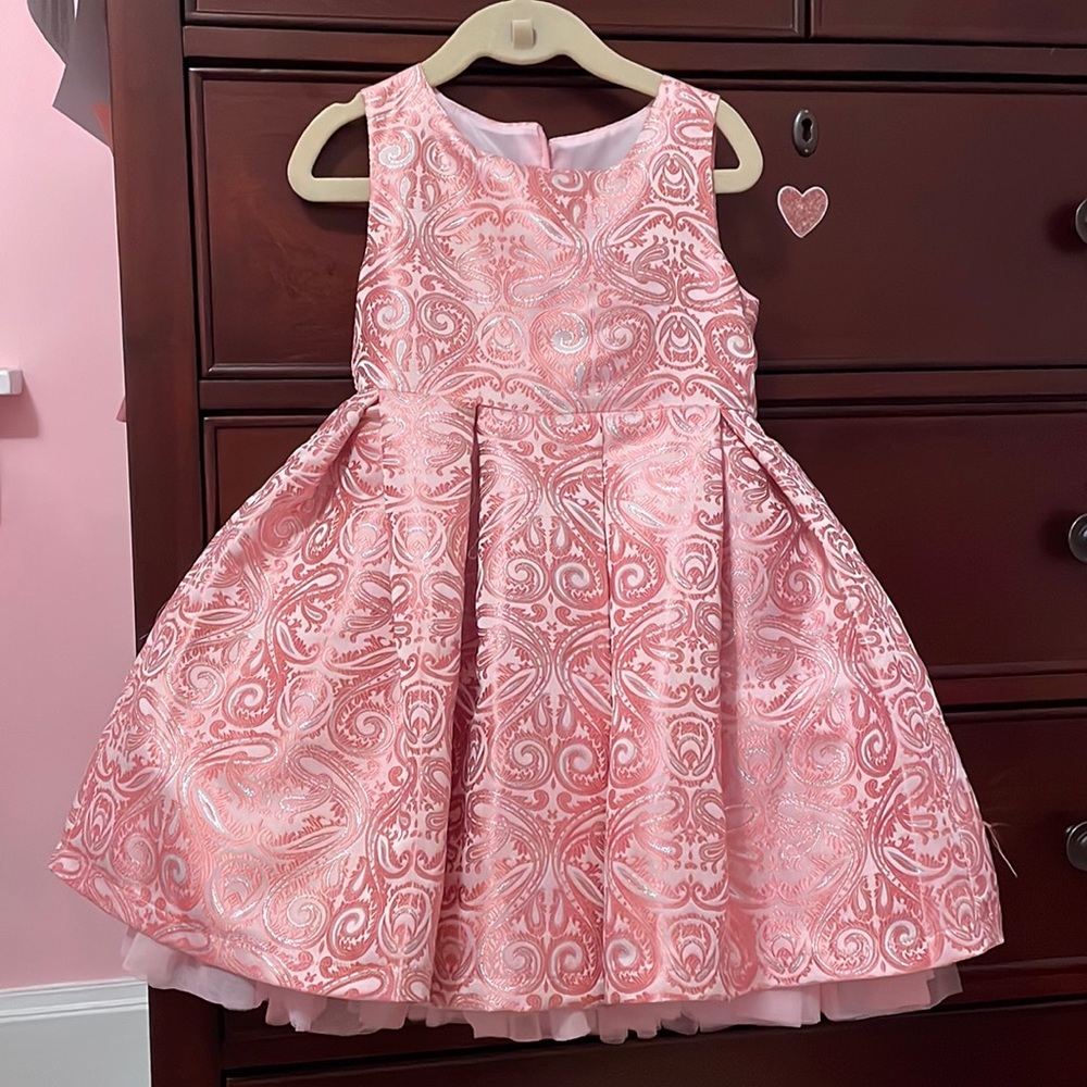 Chasing fireflies pink dress girls size 4
